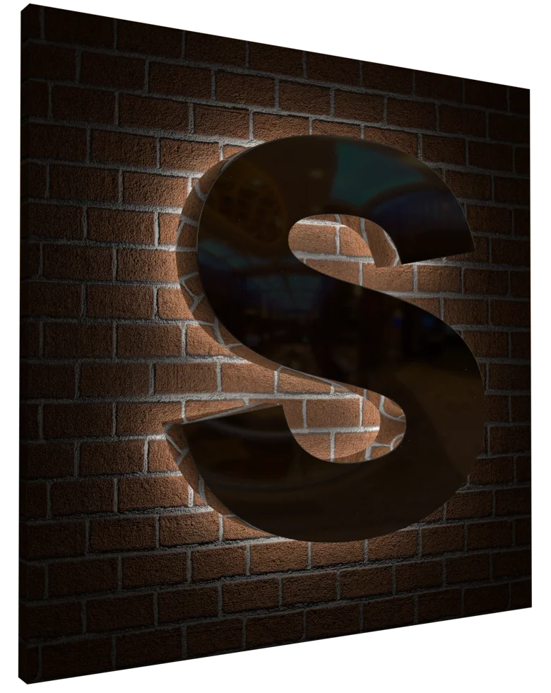 backlit illuminated sign letter endirek zemine aydınlatmalı kutu harf