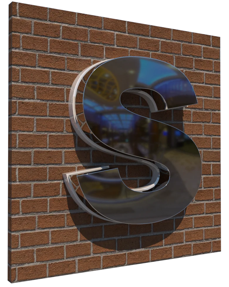 backlit illuminated sign letter endirek zemine aydınlatmalı 20mm pleksili