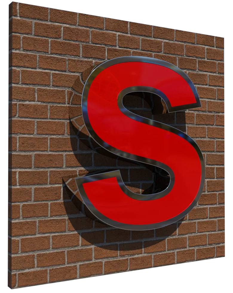 rimmed illuminated channel sign letter profile s1 fileli krom kutu harf profil s1